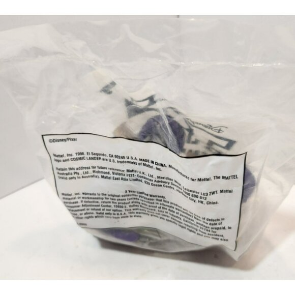 1998 Disney Mattel Pixar Toy Story Buzz Lightyear & Cosmic Lander Toy Sealed New - Picture 2 of 9